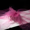 Tela de malla de hilo de niebla de hadas ins, suave, hecha a mano, bricolaje, color sólido, velo de encaje, tela de tul transparente para ropa