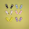 Tampas de Borracha Macia de PVC para Lápis Desenho de Patinha de Gato Fofa Capa Protetora de Silicone para Caneta Recompensa Estudante Pequeno Presente Acessórios para Caneta