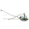 Conjunto de Cerradura de Puerta de Cabina para Excavadora Sumitomo SH120 210 240-5 A5, Manijas Interiores y Exteriores, Piezas del Bloqueo