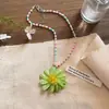 Collar Bohemio Marrón Vintage con Borlas, Estilo Étnico Hippie, Nicho 2026 Nueva Cadena para Suéter con Colgante de Mariposa