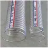Manguera Suave de PVC Manguera con Alambre de Acero Tubo de Plástico Transparente Espesado Resistente al Aceite 5mm Resistente a la Helada Resistente a Altas Temperaturas Manguera de Agua Suave Tubo de Vacío