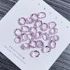 Celebridade da Internet Popular Ovo de Pombo Grande Oval Diamante Gelo Transparente Vidro K9 Manicure Diamante Joia Usável Unha Flash Misto Acessórios
