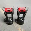 Máquina Prensadora de Cables Separada Pinzas Hidráulicas para Crimpar Cables 1250kN Cabeza de Mordaza de Imitación Circuito Doble Bomba de Motor de Gasolina