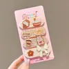 Pegatinas para el Cabello para Niños, Pegatinas de Flequillo Lateral de Cinta Mágica, Lindos Accesorios para el Cabello de Bebé, Pinzas para el Cabello para Arreglar el Cabello Suelto