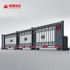 Puerta corredera eléctrica de fábrica puerta telescópica unidad de sección puerta corredera escuela puerta corredera puerta de sitio