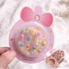 Crianças Nail Patch Nail Patch Wear Armor Nova Pulseira Wearable Rubber Band Cartoon Toy Set Nail Patch