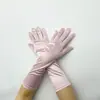 Guantes de protección solar de longitud media para verano, guantes para mujer adulta, guantes elásticos de colores largos de spandex, guantes de etiqueta