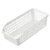 Cesta de armazenamento para vão de cozinha, armário de lanches, porta-temperos, prateleira de banheiro, caixa organizadora doméstica