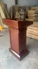 Soporte para Hablar en Público Atril de Madera Maciza Pupitre de Aula Escritorio de Clase Simple Moderno Escritorio de Bienvenida Recepción Conferencia