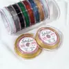 10 m Cordón de Seda Dorada Japonesa Original Alambre de Acero Pulsera de Perlas Collar Joyería Cuentas Accesorios de Bricolaje Material