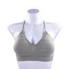 Nuevo Paracaídas Hermoso Top de Tubo Espalda Tirantes Sin Costuras Envoltura de Pecho para Niña Sujetador Deportivo Chaleco Rayado