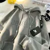 Moletom com Capuz Estilo Americano Pesado com Forro de Fleece Lazy Chic para Homens, Marca Tendência, Jaqueta Oversized de Alto Padrão para Outono e Inverno