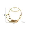 Dx7L Simple Colgante de Pared para Maceta de Balcón Estante Decorativo de Almacenamiento para Potos en Comedor Sala de Estar Sin Taladro en Azulejos