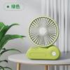 Ventilador portátil pequeno dormitório estudantil ventilador de mesa luz som carregamento usb conveniente mini ventilador fabricantes