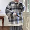 Moletom de Lã Espesso Novo Versátil Moderno Estilo Japonês Harajuku Simples Artístico Moda Popular Preguiçoso