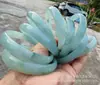 Pulsera de Cristal de Círculo Completo de 12 mm Pulsera Plana Rellena de Flor de Durazno