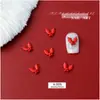 Venta Caliente Transfronteriza Mini Serie Navideña de Dibujos Animados de Aleación Accesorios para Uñas Lindos de Nicho Accesorios para Uñas DIY Venta al por Mayor