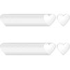 Chaveiro acrílico DIY em branco transparente pingente redondo coração quadrado retângulo hexágono acessórios acrílicos
