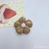 Tela de encaje con corte de tela Relleno de algodón Flor de lazo Ropa para bebé Accesorios para joyería DIY Accesorios para ropa y bolsos Accesorios