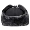 Gorro de Terciopelo Estilo Iceberg Lei Feng para Otoño e Invierno para Hombres, Adultos Mayores, Ciclismo al Aire Libre, Gorro de Algodón Engrosado Cálido, Estilo Transfronterizo