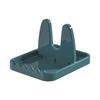 Estante multifuncional para tapa de olla, nuevo estante plegable para espátula, estante de almacenamiento de cocina de doble propósito, soporte para palillos de agua y cuchara para el hogar