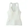 Comercio exterior ropa de mujer transfronteriza 2026 nuevo estilo europeo y americano moderno versátil top sin mangas de cuello halter ajustado