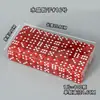 Dados Novos de Acrílico de Alta Qualidade com Cantos Arredondados, Dados de Cristal Transparentes para Bar, Xadrez, Mahjong, Ktv, Dados Atacado