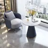 Juego de sofá de un asiento y mesa de centro para recepción de hotel, sala de reuniones de clientes, oficina de ventas, salón de belleza, centro comercial, mueble de sala de exposición, gama alta