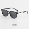 P28031 Gafas de Sol de Estilo Nuevo con Montura Cuadrada Simple para Hombres y Mujeres, Venta al por Mayor Transfronteriza, Cómodas y de Gama Alta, Se Pueden Personalizar con Lentes Graduados