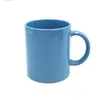 [Taza de Glaseado de Color Ky11 11 oz] Taza Grande al por Mayor Cerámica Casual para Agua con Logo Impreso Lista para la Venta