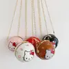 26 Bolsas de Cadena de Baloncesto Estilo Coreano Nuevas para Niños y Niñas, Mini Bolso de Hombro Cruzado de Moda y Tendencia, Monedero Redondo