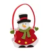 Bolsa de Fieltro Navideña Estilo Tiktok Transfronteriza, Bolso de Mano de Fieltro Creativo para Regalo de Nochebuena para Niños