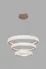 Lámpara de araña para sala de estar y comedor, modelo nuevo, luz principal de nuevo estilo chino, lámpara de araña de lujo ligero italiano, lámpara circular de diseño de alta gama