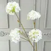 Hortênsia sonho de 4 cabeças flor de simulação de casamento layout de cena de casamento parede de flores bola de flores arranjo de flores hortênsia de simulação flor falsa