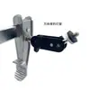 Suporte de vara de pesca para ponte de jangada de roda de queda suporte de vara de pesca de ponte vara de barco de pesca vara de jangada de pesca molinete de pesca de jangada suporte de descanso de vara de pesca fixo