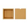 Caja de Papel Kraft Estampada en Oro, Caja Plegable para Ropa Interior y Calcetines, Caja Cajón para Regalo de Té, Caja de Empaque con Impresión de Logo Personalizado