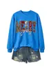 Amazon eBay loja independente moda casual feminina MERRY gravata borboleta estampa de leopardo xadrez com lantejoulas moletom transfronteiriço