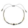 Pulseira de Miçangas Miyuki Japonesas e Coreanas Feita à Mão para Mulheres, Corda da Sorte de Pedra Natural Pequena Estrela Sorte Estilo Ins