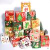Caja de Dulces Calendario de Adviento Navideño Cuenta Regresiva Navideña Caja de Regalo Digital Embalaje Caja de Papel Caja de Regalo Amazon