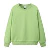 Cuello Redondo, Hombros Descubiertos, Sudadera Holgada para Pareja de Color Puro, Logotipo Personalizado para Hombre, Chaqueta de Ropa de Trabajo Aterciopelada y Gruesa, Estampado Personalizado