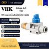 DDD tubo de ar pneumático plugue rápido VHK3 válvula de interruptor manual 3-way válvula rosca externa conector rápido válvula de ventilação tipo SMC
