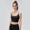 Serie de Respiración ropa interior deportiva para mujer tirante fino chaleco de yoga transpirable color piel correr fitness sujetador sujetador32148
