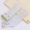 Caneta Marcadora Branca À Prova D'água Linha de Gancho Pintura Arte Papel Preto Escrita Caderno de Grande Capacidade Dourado Pintado à Mão Prata Pastel