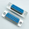 Placa Soldada Tipo Cabeçalho Fêmea Db9 2 Linhas 9 Pinos Porta Serial Rs232 Tipo Potência Db9 15P 25P Tipo Placa Soldada Conector Db