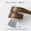 Nuevo Producto de CintaCinta de Poliéster Doble Cara con Estampado Dorado en Inglés Xinyou - Cinta de Satén Floral de Alta Calidad para Ramos de Flores y Regalos