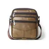 Bolso de Hombro Clásico de Cuero Genuino Más Vendido, Bolso Cruzado Vertical Casual para Viajes Diarios, Bolso Retro Simple de Piel de Vaca, Bolso de Equipaje