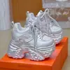 Zapatos Deportivos de Malla con Lentejuelas para Hombre y Mujer, Estilo Nuevo Invierno 2026, Suela Gruesa de Terciopelo, Zapatos Ocultos para Aumentar la Altura, Mujer