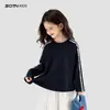 Camiseta de Manga Larga para Niña Primavera 2026 Nueva Elegante Ropa Infantil Top Casual de Primavera para Niña Camiseta Básica Delgada para Niños