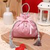 Bolsa de terciopelo para dulces de boda bolsa de dulces de boda de mano para compromiso caja de dulces de boda de recuerdo bolsa de regalo creativa de cumpleaños para luna llena