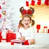 Decoraciones para Fiesta de Navidad Diademas Disfraces Navideños para Niños Accesorios para Fotos Diademas de Árbol de Navidad Tocados